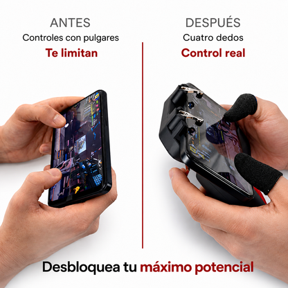 Control Gaming con Refrigeración Dual y Gatillos de Precisión
