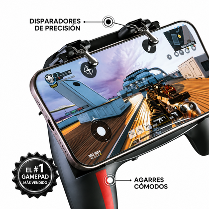 Control Gaming con Refrigeración Dual y Gatillos de Precisión